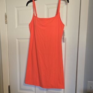 Anne Cole Bold Red  Swim Dress NWT